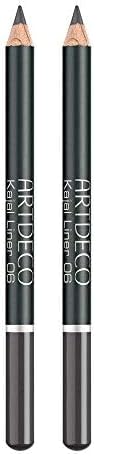 ARTDECO Kajal Liner - Klassischer Kajalstift aus Holz für exakte und feine Linien - 1 x 1g (Packung mit 2) von Artdeco