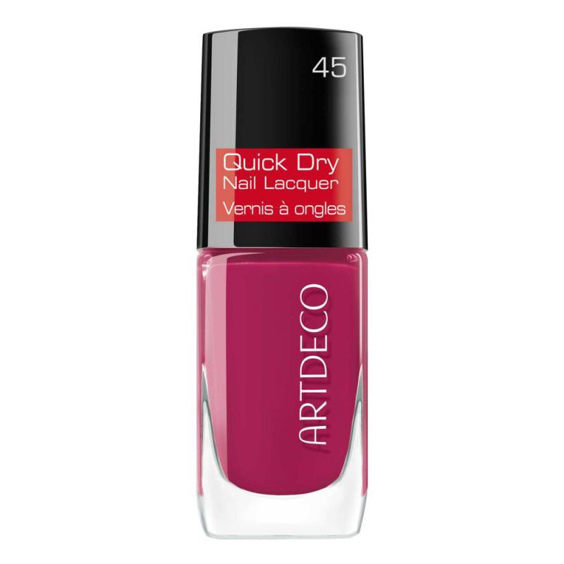 ARTDECO Nägel Quick Dry Nail Lacquer 10 ml raspberry tart von Artdeco