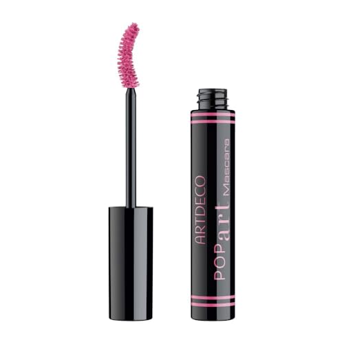 ARTDECO Pop Art Mascara – pinke Eye-catcher Mascara mit intensiv pigmentierter Textur und auffallender Farbe (pink pop) – 1 x 9 ml von Artdeco