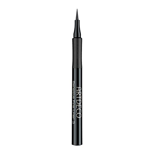 ARTDECO Sensitive Fine Liner - Langanhaltender Eyeliner für ein seidig-mattes Finish, schnelltrocknend, wasserresistent, präzise Spitze - 1x1ml von Artdeco