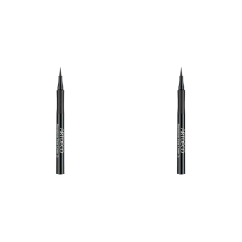 ARTDECO Sensitive Fine Liner - Langanhaltender Eyeliner für ein seidig-mattes Finish, schnelltrocknend, wasserresistent, präzise Spitze - 1x1ml (Packung mit 2) von Artdeco