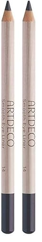 ARTDECO Smooth Eye Liner - Nachhaltiger, farbintensiver Eyeliner für empfindliche Augen - 1 x 1,4 g (Packung mit 2) von Artdeco