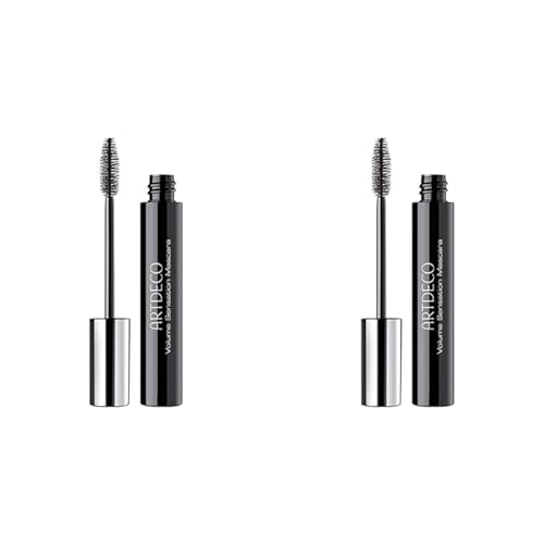 ARTDECO Volume Sensation Mascara – Schwarze Wimperntusche für Länge und Volumen – 1 x 15 ml (Packung mit 2) von Artdeco