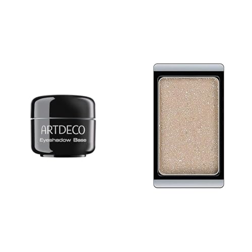 Neutrale Lidschattengrundierung + farbintensivem langanhaltenden Lidschatten von Artdeco