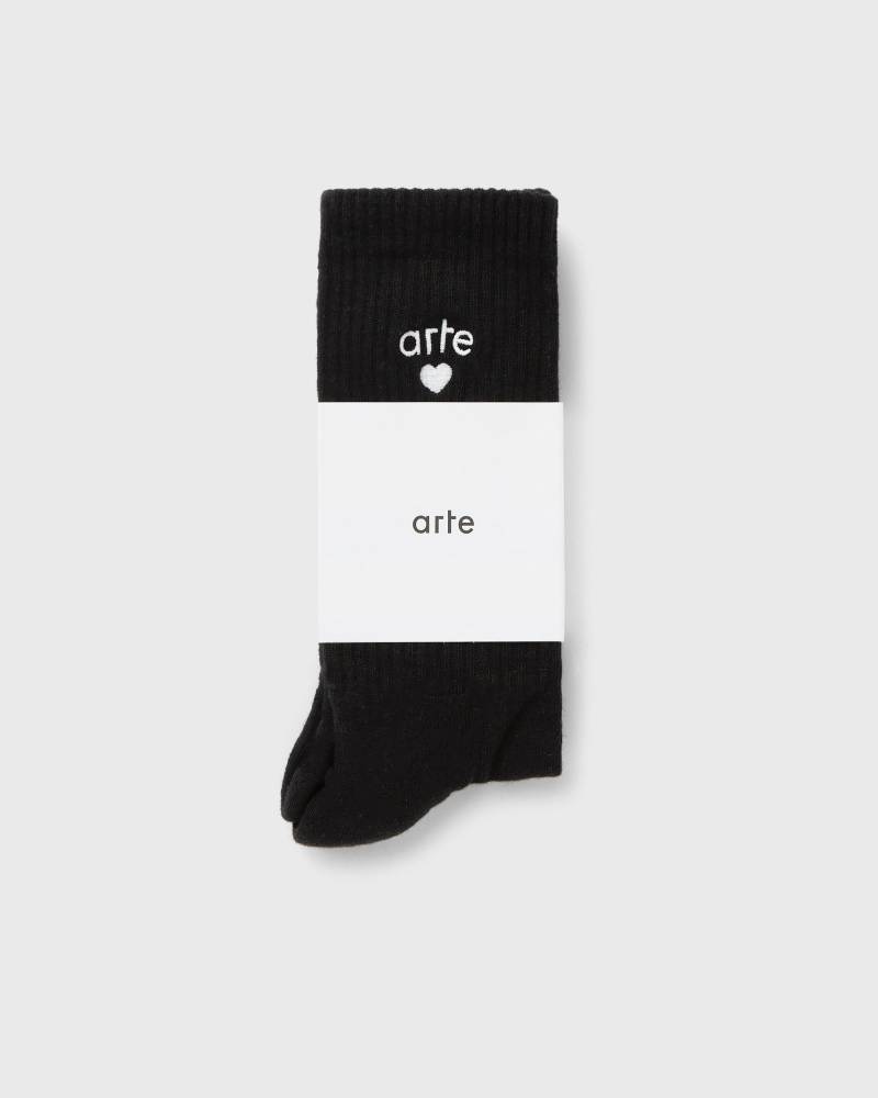 Arte Antwerp Basic Arte heart Socks men Socks black in Größe:ONE SIZE von Arte Antwerp