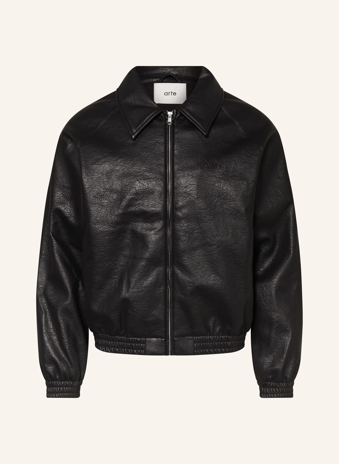 Arte Antwerp Blouson In Lederoptik schwarz von Arte Antwerp