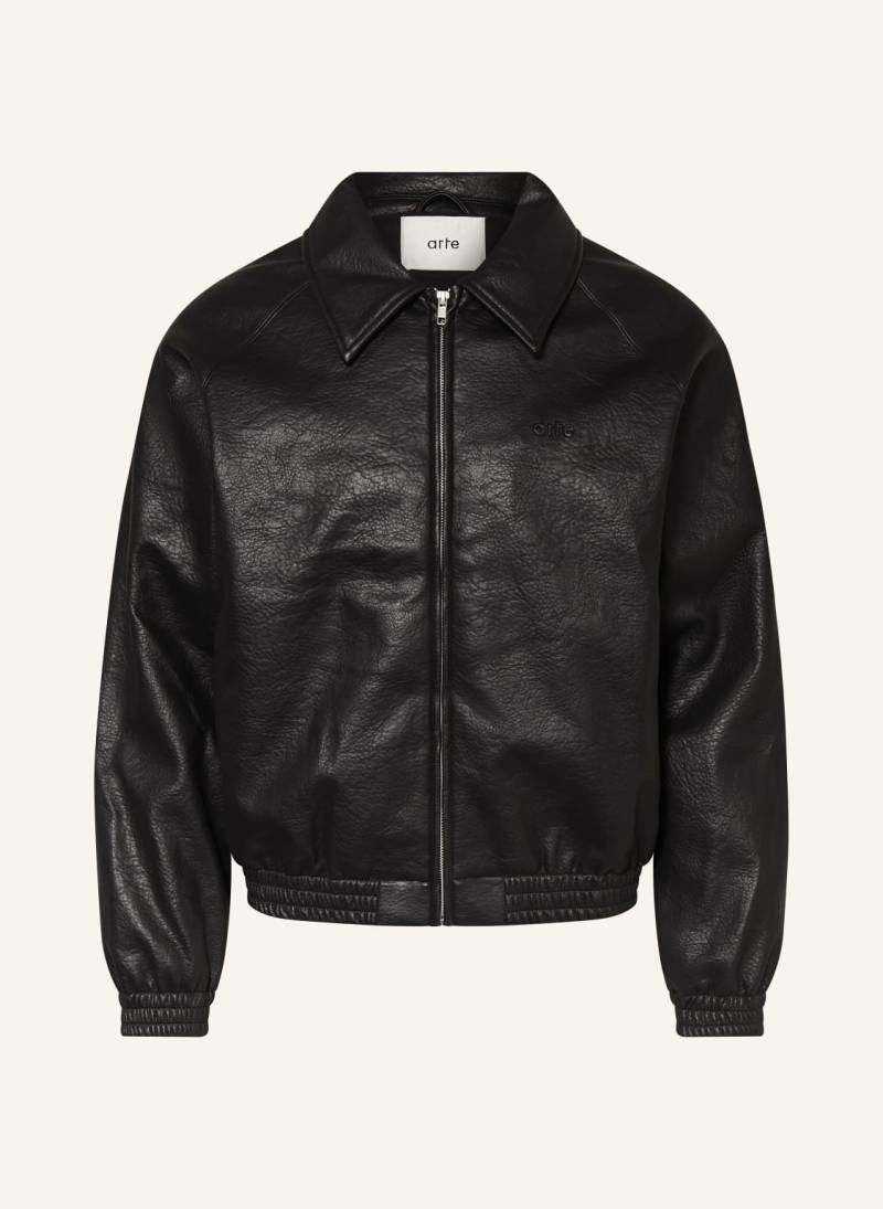 Arte Antwerp Blouson In Lederoptik schwarz von Arte Antwerp