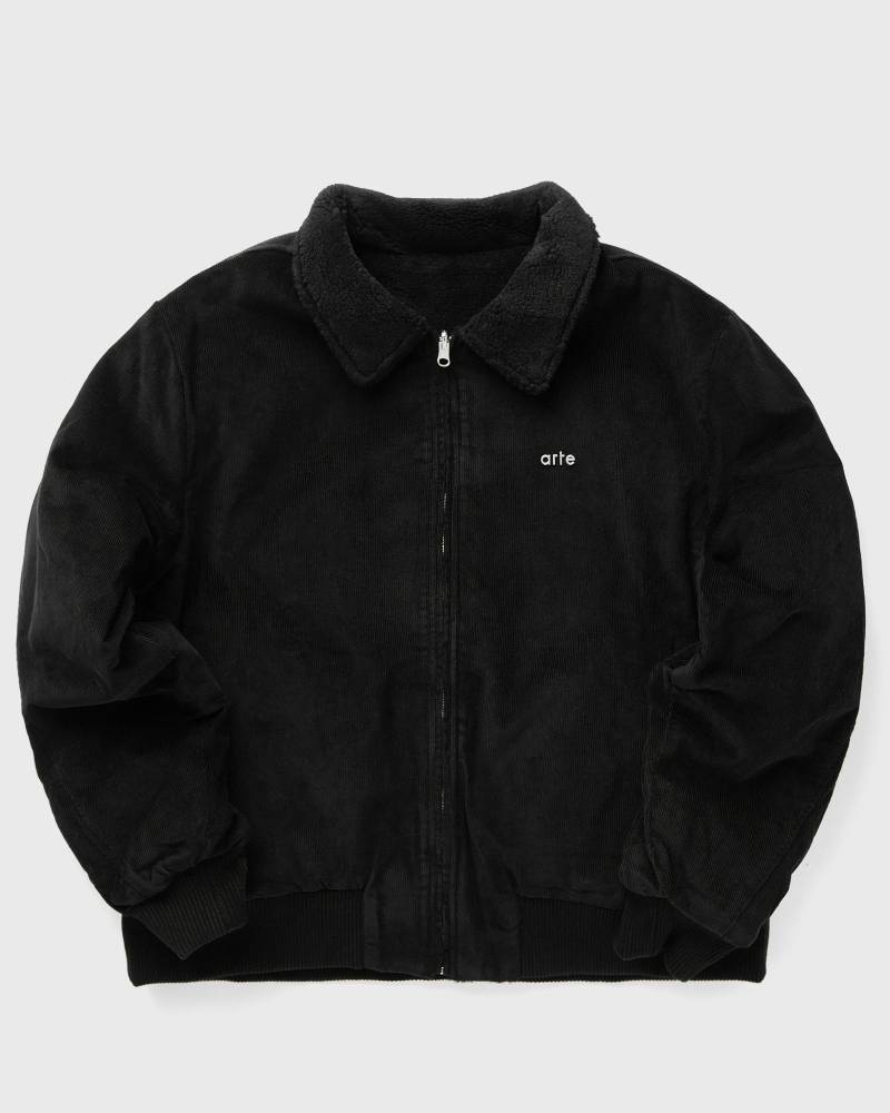 Arte Antwerp Corduroy/Sherpa Jacket men Bomber Jackets black in Größe:XXL von Arte Antwerp