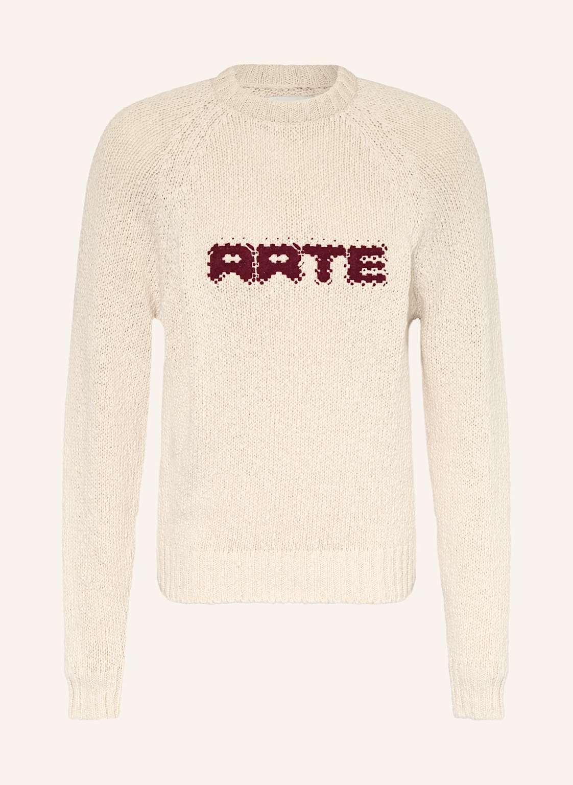 Arte Antwerp Pullover Mit Leinen beige von Arte Antwerp