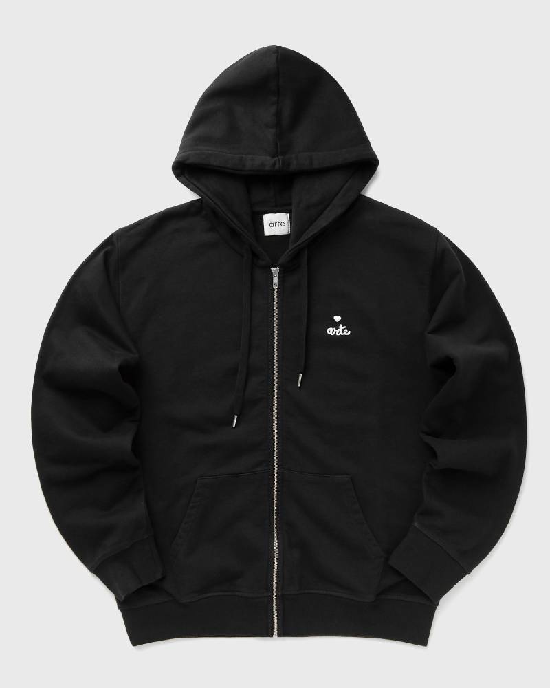 Arte Antwerp Small heart hoodie men Hoodies|Zippers black in Größe:L von Arte Antwerp