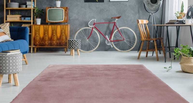 Arte Espina Fellteppich "Rabbit 100" rechteckig 45 mm Höhe Kunstfell, Kaninchenfell-Haptik, supersoft, Hochflorteppich von Arte Espina