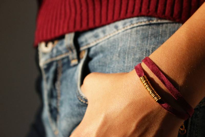Einzel - Und Doppelzimmer Wrap Armbänder Alcantara Einzel - Und Doppelzimmer Wrap Armbänder Alcantara von ArteAcciaio