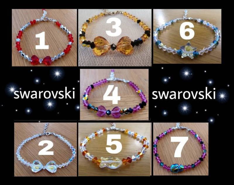 Braccialetti Swarovski - Armbänder von ArteRegaliNegrettiAB