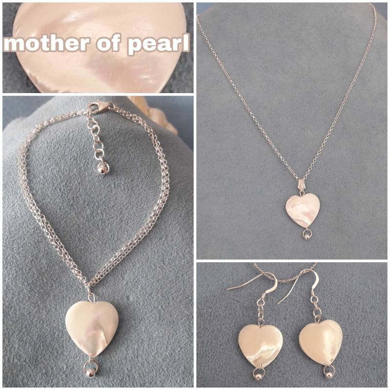 Gioielli Madreperla Naturale - Natürliche Perlmutt-Juwelen von ArteRegaliNegrettiAB