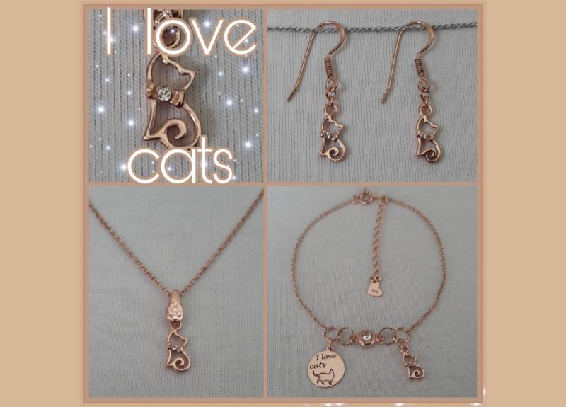 I Love Cats Jewels - Schmuck von ArteRegaliNegrettiAB
