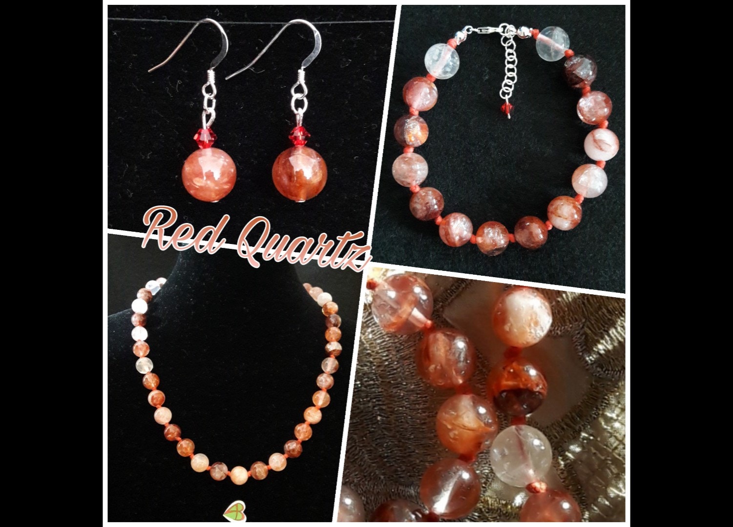 Roter Quarz Schmuck von ArteRegaliNegrettiAB