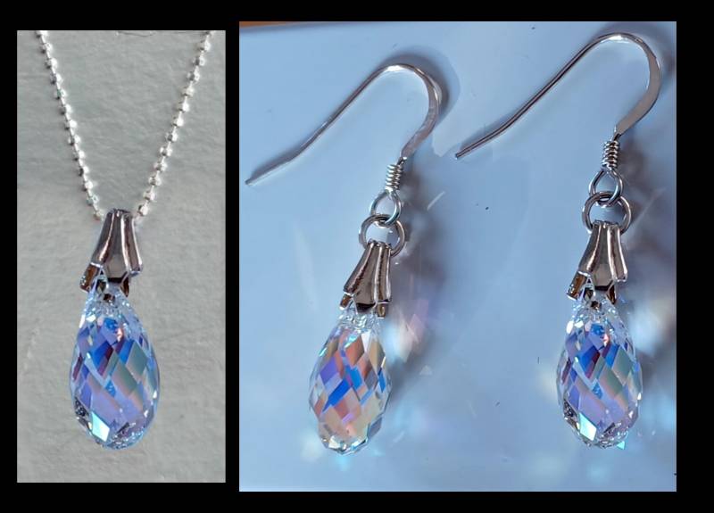 Swarovski Crystal Drop Schmuck von ArteRegaliNegrettiAB