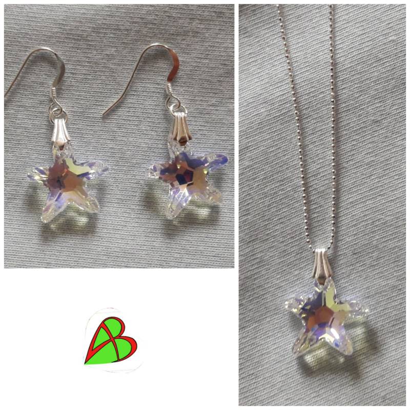 Swarovski Kristall Star Schmuck - Crystal Jewels von ArteRegaliNegrettiAB