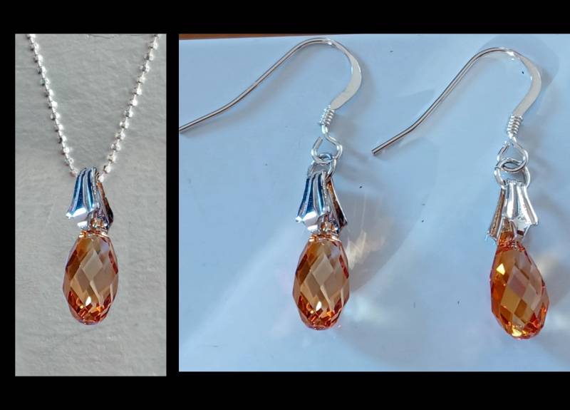Swarovski Orange Drop Schmuck - Jewels von ArteRegaliNegrettiAB