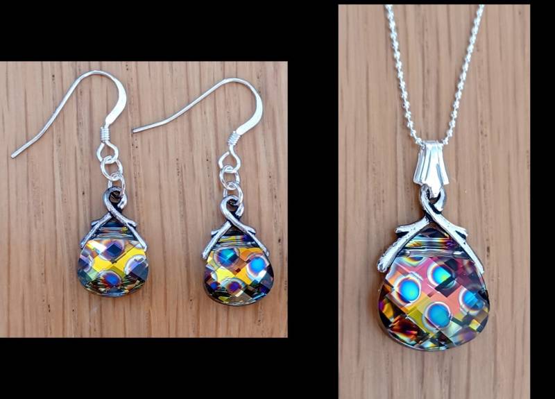 Swarovski Pfau Schmuck - Juwelen von ArteRegaliNegrettiAB