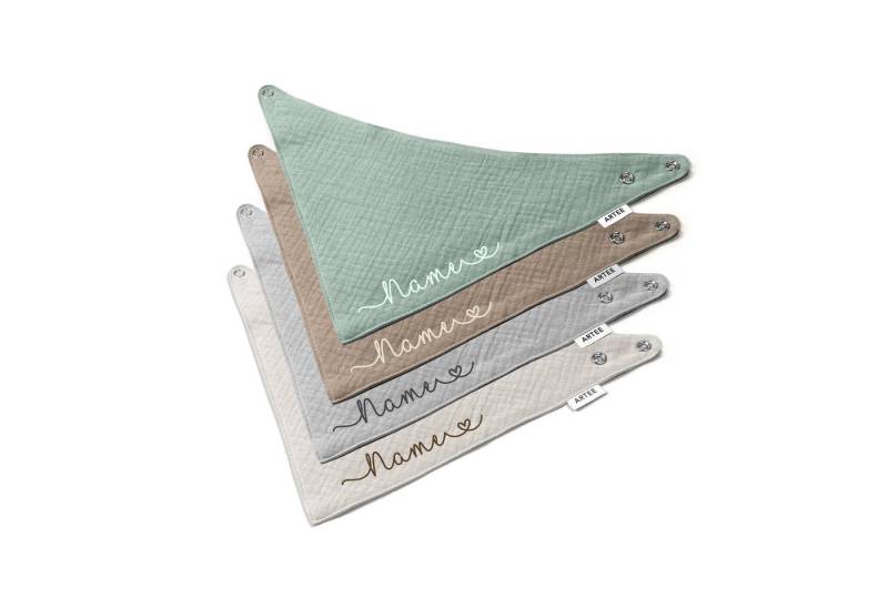 Artee Lätzchen Personalisiertes Lätzchen Set von Artee