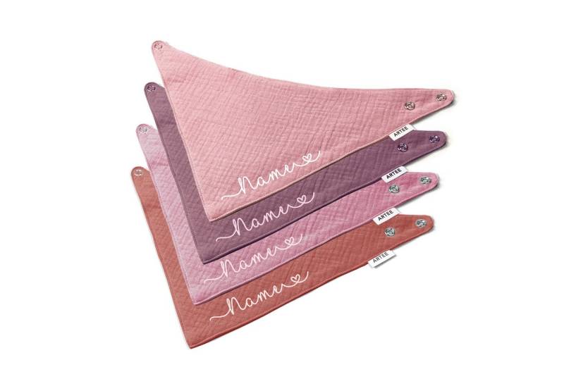 Artee Lätzchen Personalisiertes Lätzchen Set von Artee