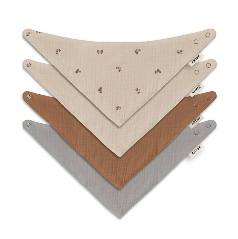 Artee Lätzchen Artee Baby und Kleinkinder Musselin Halstücher von 8-48 Monate als SET von Artee