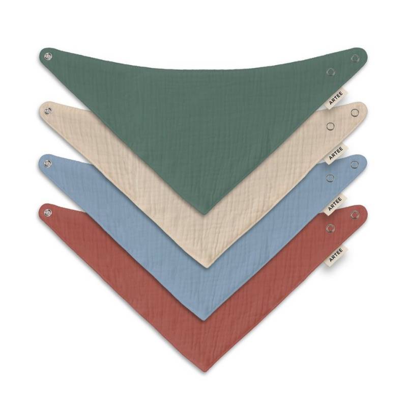 Artee Lätzchen Artee Baby und Kleinkinder Musselin Halstücher von 8-48 Monate als SET von Artee