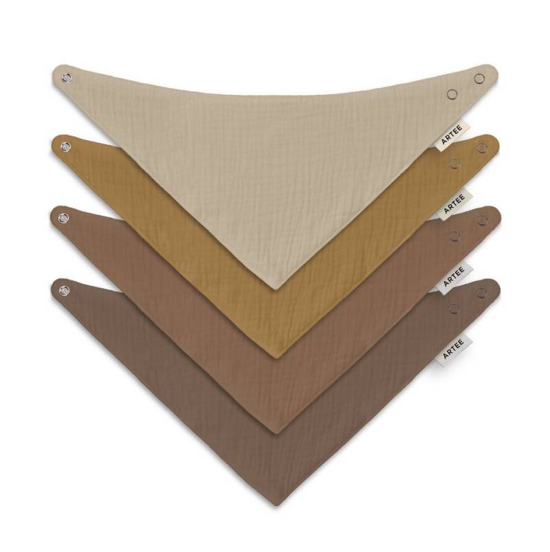 Artee Lätzchen Artee Baby und Kleinkinder Musselin Halstücher von 8-48 Monate als SET von Artee