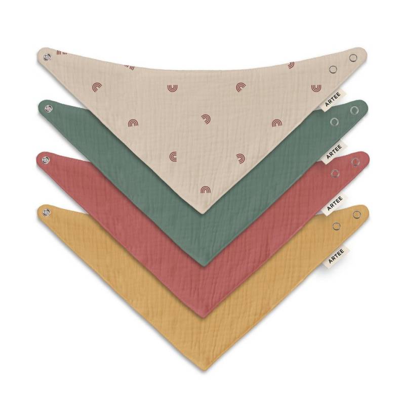 Artee Lätzchen Artee Baby und Kleinkinder Musselin Halstücher von 8-48 Monate als SET von Artee