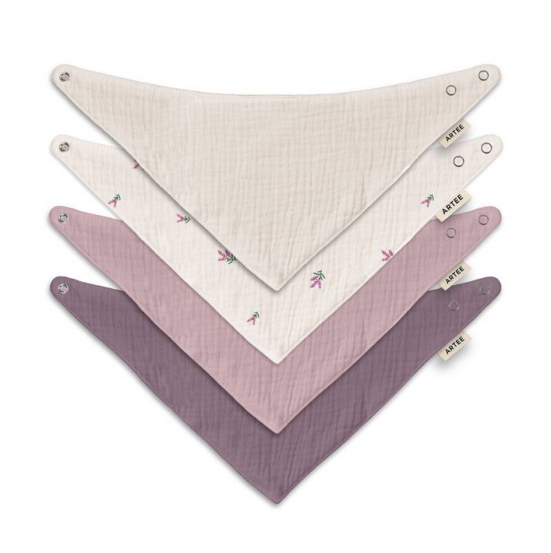 Artee Lätzchen Artee Baby und Kleinkinder Musselin Halstücher von 8-48 Monate als SET von Artee