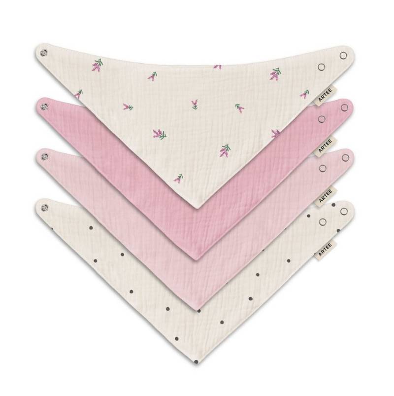 Artee Lätzchen Artee Baby und Kleinkinder Musselin Halstücher von 8-48 Monate als SET von Artee