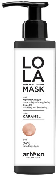 Artego LOLA Your Beauty Color Mask Scarlet Caramel 200 ml von Artego