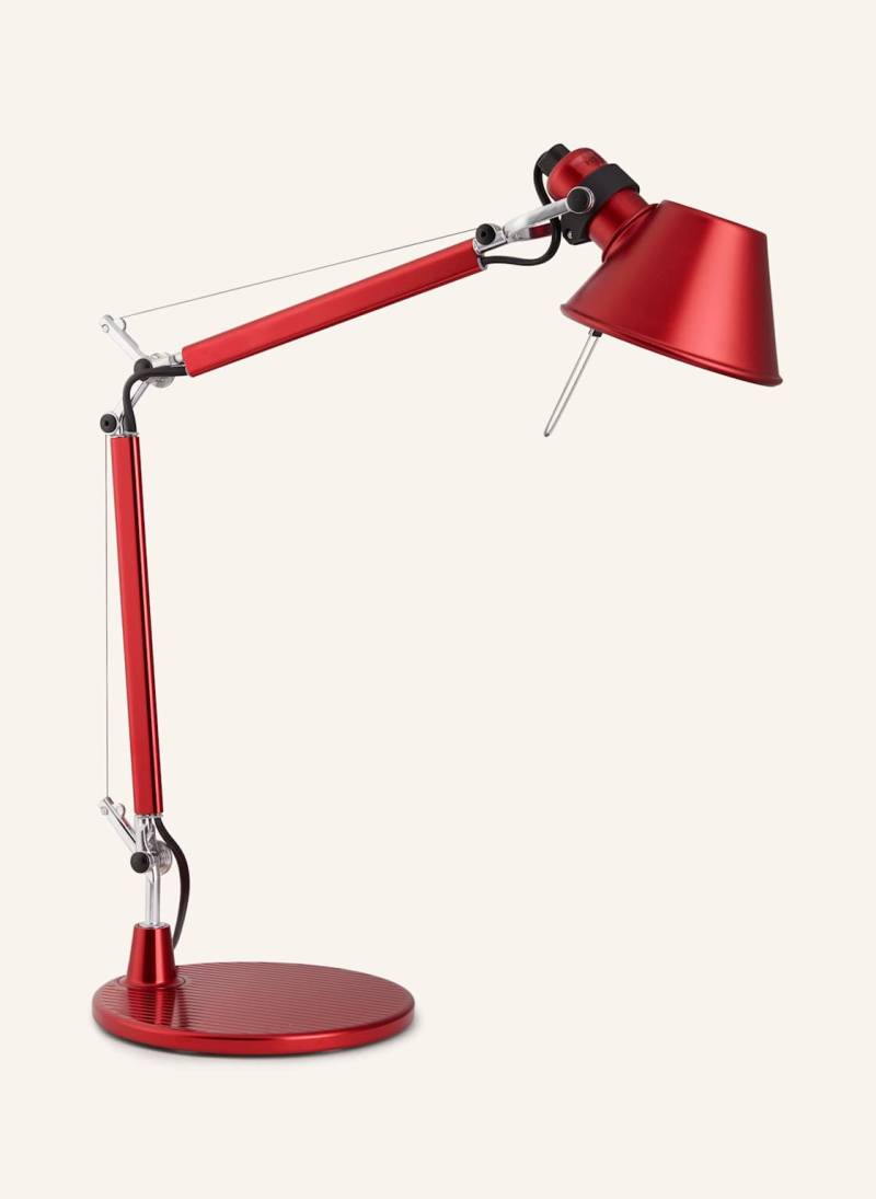 Artemide Tischleuchte Tolomeo Micro Table rot von Artemide