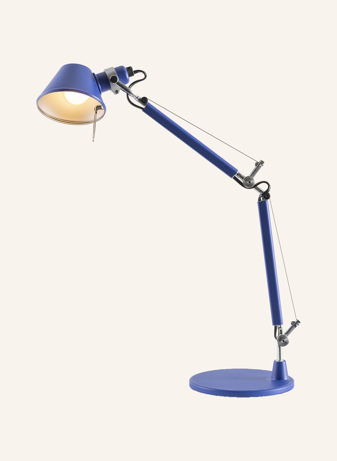 Artemide Tischleuchte Tolomeo Micro blau von Artemide
