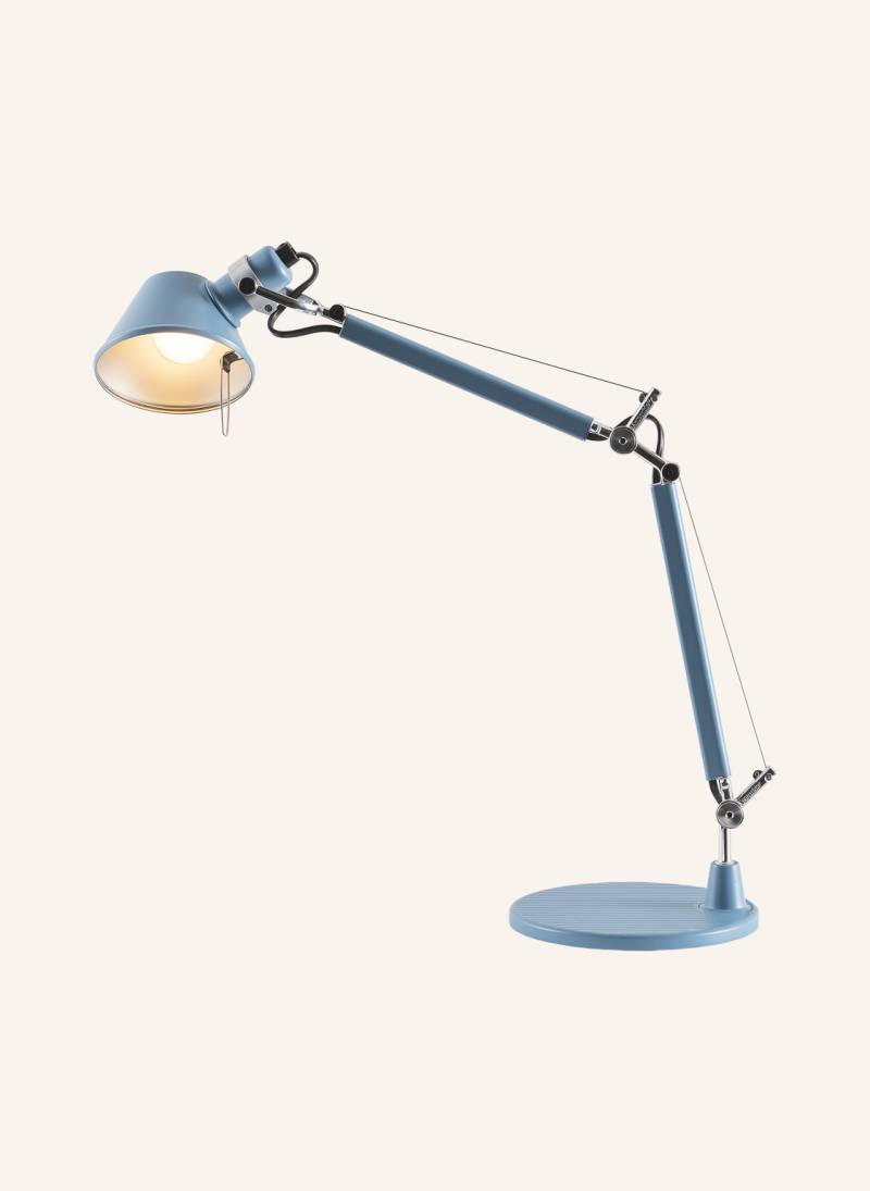 Artemide Tischleuchte Tolomeo Micro blau von Artemide