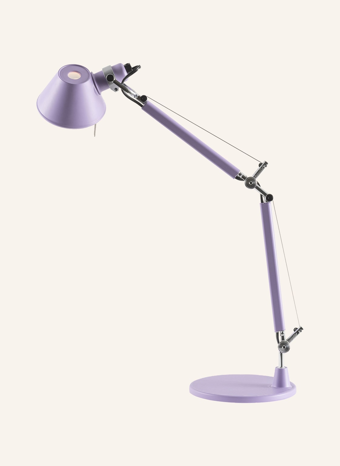 Artemide Tischleuchte Tolomeo Micro lila von Artemide