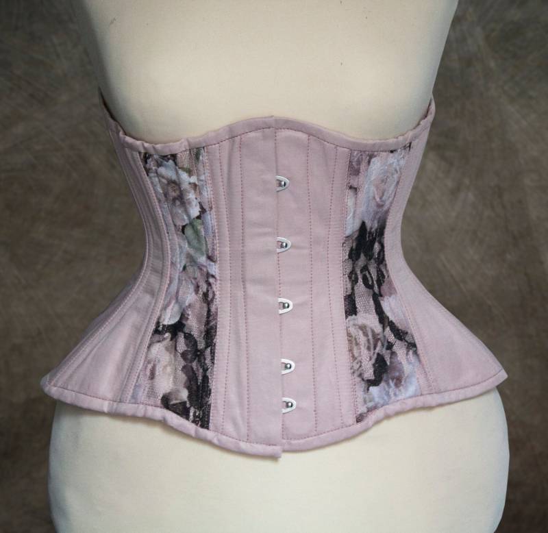 Unterbrustkorsett Rose Und Spitze - 6 Paneele von ArtemisCorsetti