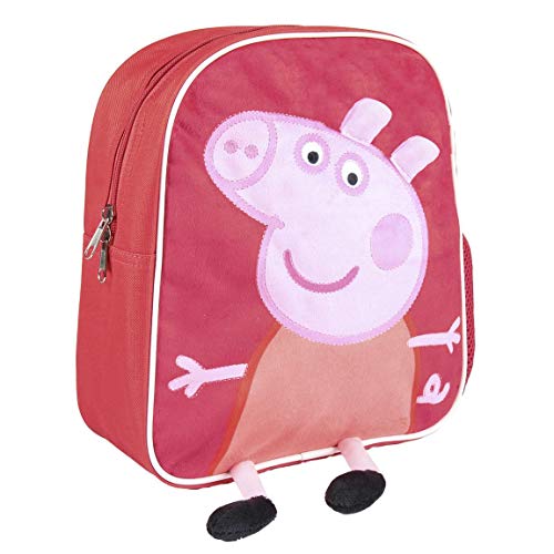 Artesania Cerda Mädchen Mochila Infantil Personaje Pig 3D Rucksack Peppa Wutz Schulrucksack für Kinder, Pink (Rosa) von CERDÁ LIFE'S LITTLE MOMENTS