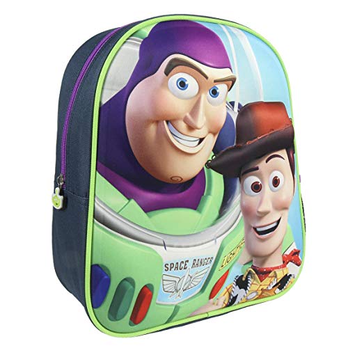 Artesania Cerda Mochila Infantil 3d Toy Story Kinder-Rucksack, 31 cm, Blau (Azul) von CERDÁ LIFE'S LITTLE MOMENTS