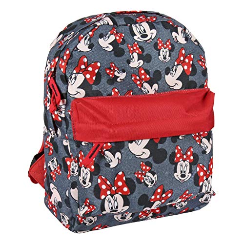 Artesania Cerda Mochila Infantil Minnie Kinder-Rucksack, 32 cm, Grau (Gris) von CERDÁ LIFE'S LITTLE MOMENTS