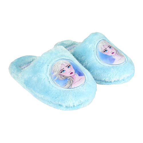 Artesania Cerda Damen Abierta Premium Frozen 2 Zapatillas de Estar por casa, Blau (Azul C37), 35 EU von CERDÁ LIFE'S LITTLE MOMENTS