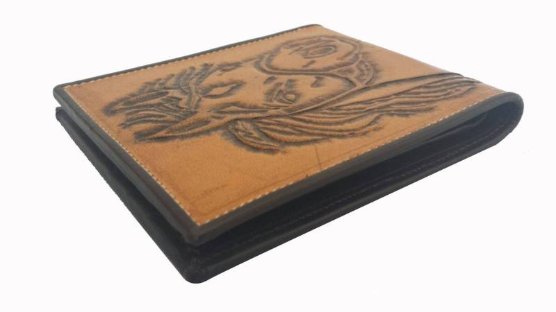 Portemonnaie Aus Leder Eidechse, Personalisiert von Artesanototal