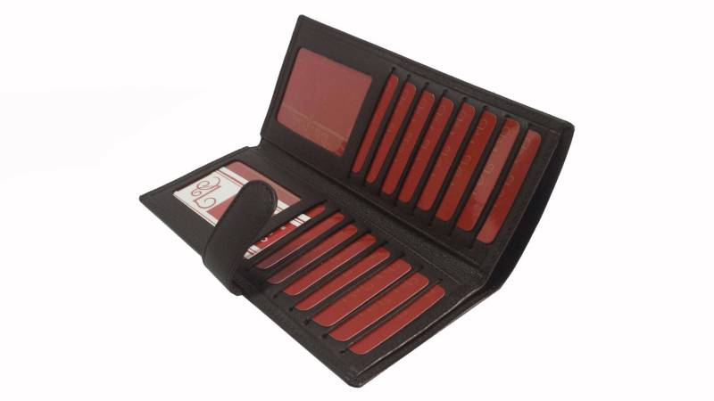 Echtleder Reisebrieftasche Dokumenten - Und Kartenhalter von Artesanototal