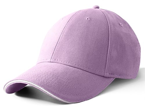 Artexia Basecap Herren 100% Baumwolle Cap Herren Kappe Herren Baseball Caps Für Herren Caps Männer Baseball Cap Herren Baseball Cap Damen Baseball Cap Herren (Lavendel) von Artexia