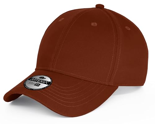 Artexia Basecap Herren Aus 100% Baumwolle - Baseball Cap Für Männer Und Damen (Rost) von Artexia