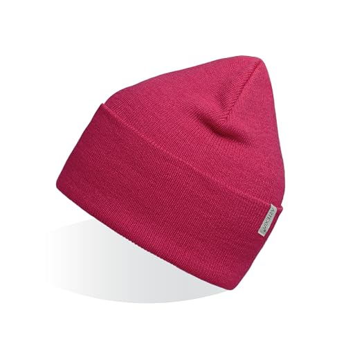 Artexia Mütze Herren und Mütze Damen Ökologisch aus Polywolle Beanie Mütze Unisex Wintermütze Strickmütze (Fuchsia) von Artexia