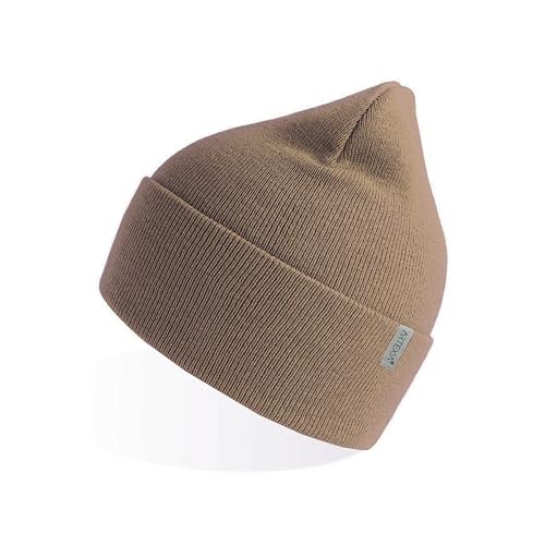 Artexia Mütze Herren und Mütze Damen Ökologisch aus Polywolle Beanie Mütze Unisex Wintermütze Strickmütze (Kaki) von Artexia