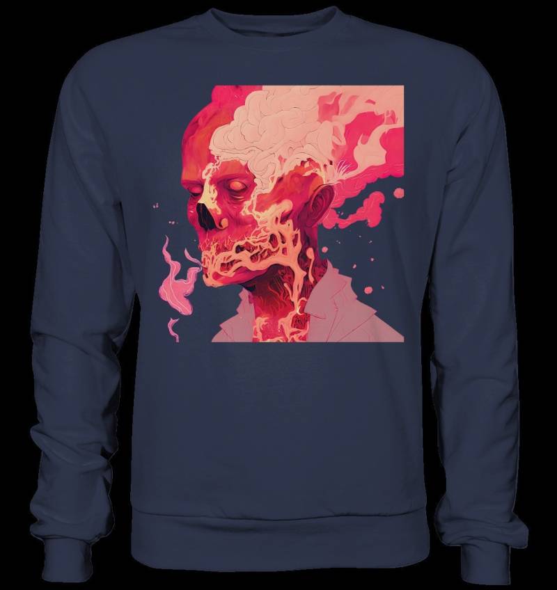 Premium Pullover Zombie/Skull Totenkopf von ArtfulprintDE