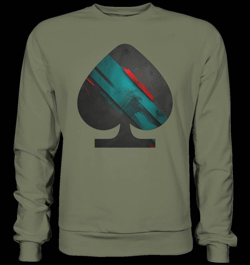 Premium Sweatshirt Poker Heart/Herz Premium Sweatshirt Poker Heart/Herz von ArtfulprintDE